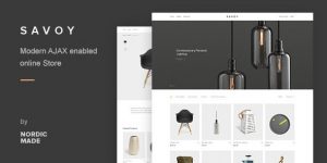 Savoy 3.1.3 – Minimalist AJAX WooCommerce Theme