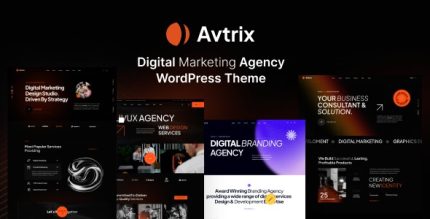 Avtrix 1.1.0 – Digital Marketing Agency WordPress Theme