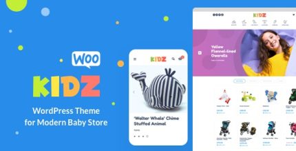 KIDZ – Baby Store WooCommerce Theme