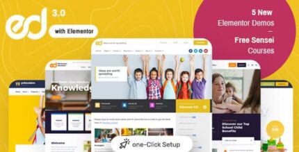 Ed School Theme : Education WordPress Theme
