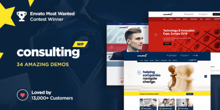 Consulting – Business, Finance WordPress Theme