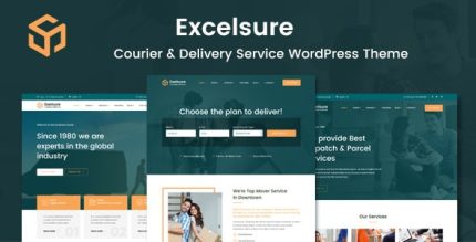 Excelsure – Courier Delivery WordPress Theme