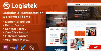 Logistek 1.3 – Logistics & Transportation WordPress Theme